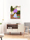 Mockup Illustration by Javiera Hernandez: colorful depiction of motherhood and nature