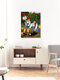 Mockup Illustration by Javiera Hernandez: colorful depiction of motherhood and plants