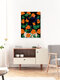 Mockup Colorful illustration by Javiera Hernandez: floral motifs and feminine energy.