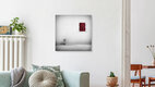 Mockup Lonely Dog, Griechenland – Fotokunst von Carsten Meyerdierks als Poster oder Acrylglasbild