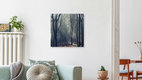 Mockup Waldweg in der Wintersonne im Teutoburger Wald, Deutschland – Fotokunst von Nadja Jacke als Poster oder Acrylglasbild