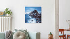 Mockup Hamnøy - Lofoten islands, Norwegen – Fotokunst von Eva Stadler als Poster oder Acrylglasbild