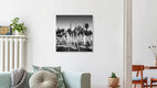 Mockup Blaue Moschee Sultanahmet Camii Istanbul Türkei, Türkei – Fotokunst von Ronny Behnert als Poster oder Acrylglasbild