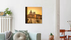 Mockup Golden Morning, Italy – wall art by Günther Reissner as Poster or Acrylic Glass Print