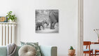 Mockup Baby Elephant Krüger National Park South Africa, South Africa – wall art by Dennis Wehrmann as Poster or Acrylic Glass Print