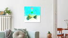 Mockup Wandbild 'Balance' – Kunst von Alexandra Sternin als Poster oder Acrylglasbild