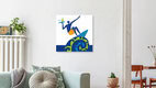 Mockup 'Surf' – Wall Art by Jean-Manuel Duvivier as Poster or Acrylic Glass Print