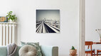 Mockup Dubai Skyline, Vereinigte Arabische Emirate – Fotokunst von Ronny Ritschel als Poster oder Acrylglasbild
