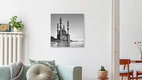 Mockup Heydar Aliyev Moschee Baku, Aserbaidschan – Fotokunst von Ronny Behnert als Poster oder Acrylglasbild