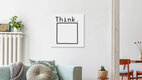 Mockup Wandbild 'Outside the box' – Kunst von Florent Bodart als Poster oder Acrylglasbild