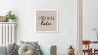 Mockup Wandbild 'Chocoholic' – Kunst von Sabrina Ziegenhorn als Poster oder Acrylglasbild