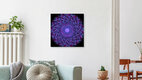 Mockup schwarz lila Mandala, Deutschland – Fotokunst von Nadja Jacke als Poster oder Acrylglasbild