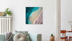 Mockup The Wave - Coral Bay (square), Australien – Fotokunst von Sandflypictures - Thomas Enzler als Poster oder Acrylglasbild
