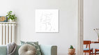 Mockup 'Embrace' – Wall Art by Jessie Spencer as Poster or Acrylic Glass Print