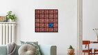 Mockup blue, Deutschland – Fotokunst von Jochen Fischer als Poster oder Acrylglasbild