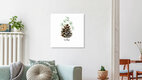 Mockup Wandbild 'I'm Pine' – Kunst von Katherine Blower als Poster oder Acrylglasbild