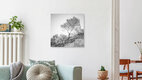 Mockup the lonely tree - an ibizian impression, Spain – wall art by Dennis Wehrmann as Poster or Acrylic Glass Print