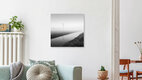 Mockup Strommasten im Nebel, Deutschland – Fotokunst von Thomas Wegner als Poster oder Acrylglasbild