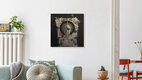 Mockup Wandbild 'Cyclops' – Kunst von Adahi Cruz als Poster oder Acrylglasbild