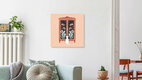 Mockup 'Dreaming Cat by Monika Szczerbinska' – Wall Art by The Artcircle as Poster or Acrylic Glass Print