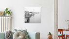 Mockup Fishing boats in mist, Germany – wall art by Dennis Wehrmann as Poster or Acrylic Glass Print