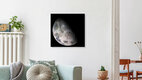 Mockup Moon - north polar mosaic, Germany – wall art by Nasa Visions as Poster or Acrylic Glass Print