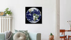 Mockup Satellitenbild von GOES 12, Deutschland – Fotokunst von Nasa Visions als Poster oder Acrylglasbild