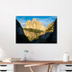 Mockup Fotokunst von Martin Wasilewski: Tre Cime im sanften Licht eines Sommerabends