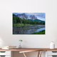 Mockup Fotokunst von Martin Wasilewski: ruhiger Sommerabend am Lago Antorno in den Dolomiten