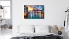 Mockup Venedig Stadtansicht mit Blick auf den Canal Grande, Italien – Fotokunst von Jan Becke als Poster oder Acrylglasbild