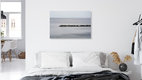 Mockup Breakwater, Italy – wall art by Lena Weisbek as Poster or Acrylic Glass Print