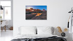 Mockup Namibia Spitzkoppe und Natural Arch, Namibia – Fotokunst von Jean Claude Castor als Poster oder Acrylglasbild