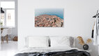 Mockup View on Cefalu, Italy – wall art by Photolovers . as Poster or Acrylic Glass Print
