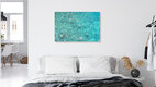 Mockup Swimming in the mediterranean sea - 1, Italien – Fotokunst von Photolovers . als Poster oder Acrylglasbild