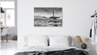 Mockup Magnificent view of Mount Fuji with Pagoda during cherry blossom, Japan – wall art by Melanie Viola as Poster or Acrylic Glass Print