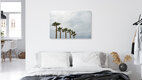 Mockup Palm trees in a row, Italien – Fotokunst von Photolovers . als Poster oder Acrylglasbild