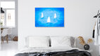 Mockup 3 Sailboats, Israel – wall art by Tal Paz-fridman as Poster or Acrylic Glass Print