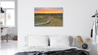 Mockup Blick von der Aussichtsdüne A Siatler in Norddorf auf Amrum, Deutschland – Fotokunst von Michael Valjak als Poster oder Acrylglasbild