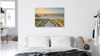 Mockup Blick von der Himmelsleiter bei Norddorf auf Amrum, Deutschland – Fotokunst von Michael Valjak als Poster oder Acrylglasbild