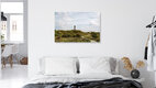 Mockup Leuchtturm Norderney, Deutschland – Fotokunst von Manuela Deigert als Poster oder Acrylglasbild