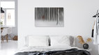 Mockup Strichcode Wald, Deutschland – Fotokunst von Roswitha Schleicher-Schwarz als Poster oder Acrylglasbild