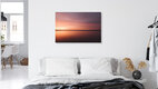 Mockup Abendrot an der Ostsee, Deutschland – Fotokunst von Nadja Jacke als Poster oder Acrylglasbild