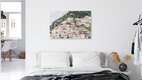Mockup View on Positano at Amalfi Coast, Italy – wall art by Photolovers . as Poster or Acrylic Glass Print