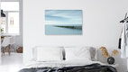 Mockup Wellenbrecher an Zeelands Küste, Niederlande – Fotokunst von Rolf Schnepp als Poster oder Acrylglasbild