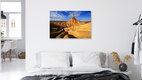 Mockup Desert Landscape Bardenas Reales Spain, Spain – wall art by Achim Thomae as Poster or Acrylic Glass Print
