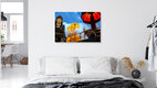 Mockup Zeremonie unter dem Himmel Balis, Indonesien – Fotokunst von Miro May als Poster oder Acrylglasbild