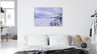 Mockup Lonely tree, frozen lake - Island of Senja, Norway – wall art by Eva Stadler as Poster or Acrylic Glass Print