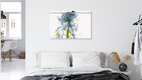 Mockup Blaustern durchbricht das Eis, Deutschland – Fotokunst von Marc Heiligenstein als Poster oder Acrylglasbild
