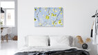 Mockup Young linden leaves in spring light, Germany – wall art by Nadja Jacke as Poster or Acrylic Glass Print