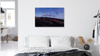Mockup Ankunft im Mondschein, Deutschland – Fotokunst von Maximilian Fischer als Poster oder Acrylglasbild